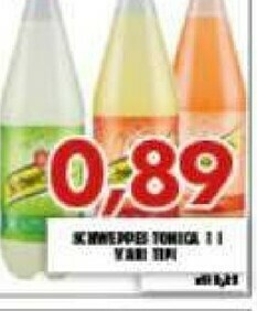 Gros Schweppes Tonica 1000 G(ml) offerta