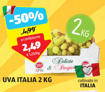 ALDI UVA ITALIA 2 KG offerta