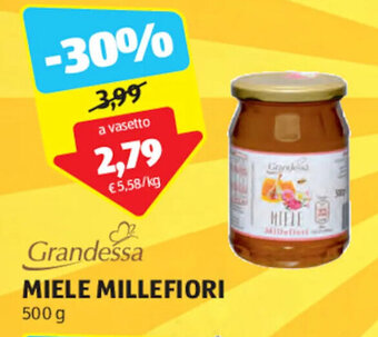 ALDI Grandessa MIELE MILLEFIORI 500 g offerta
