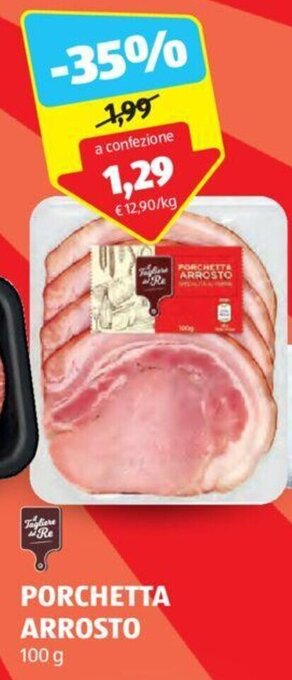 ALDI PORCHETTA ARROSTO 100 g offerta