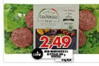 Gros Casa Vercelli Mini Hamburger Di Vitello offerta