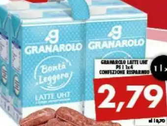 Gros Granarolo Bontà Leggera Latte Parzialmente Scremato A Lunga Conservazione offerta