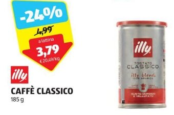 ALDI illy CAFFÈ CLASSICO 185 g offerta