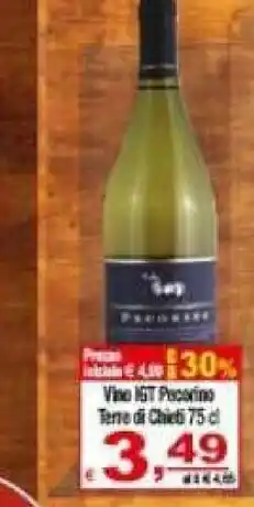 Gros Terre Di Chieti Vino Igt Pecorino offerta