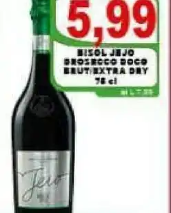 Gros Bisol Jejo Prosecco Docg Brut Extra Dry offerta