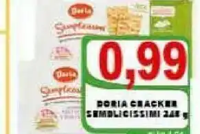 Gros Doria Semplicissimi Crackers Al Mais E Semi Di Quinoa 245 G(ml) offerta