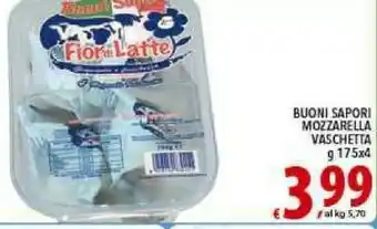 Gros Buoni sapori Mozzarella Vaschetta offerta