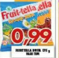 Gros Fruit-tella Crazy Mix 175 G(ml) offerta