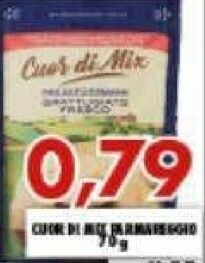 Gros Parmareggio Cuor Di Mix Mix Di Formaggio Grattuggiato Fresco 70 G(ml) offerta