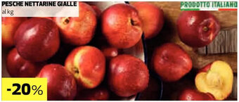 Coop PESCHE NETTARINE GIALLE al kg offerta