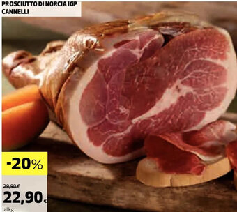 Coop PROSCIUTTO DI NORCIA IGP CANNELLI offerta