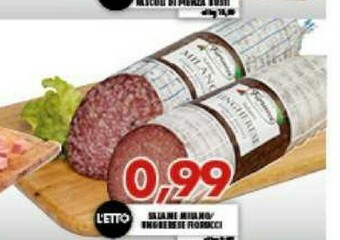 Gros Fiorucci Salame Milano offerta