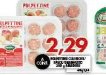 Gros Amadori Polpettine Classiche / Speck offerta