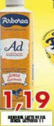 Gros Arborea Latte offerta
