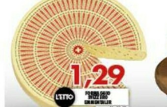 Gros Emmentaler Formaggio offerta