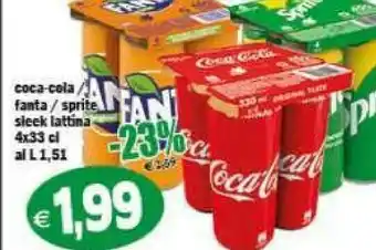 Il Castoro Supermercati Coca-Cola - Fanta Orange 330 G(ml) offerta