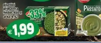Il Castoro Supermercati Findus Pisellini Primavera 450 G(ml) offerta