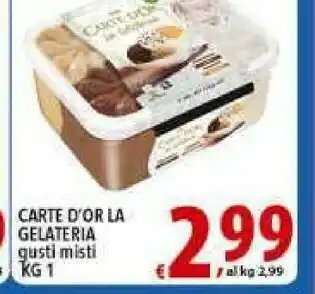 Iper Triscount Carte d'or La Gelateria offerta