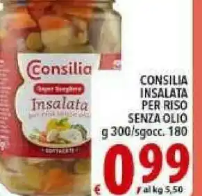 Iper Triscount Consilia Insalata Per Riso Senza Olio offerta