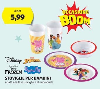 STOVIGLIE PER BAMBINI