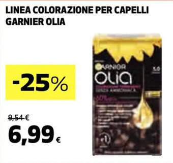 Coop LINEA COLORAZIONE PER CAPELLI GARNIER OLIA offerta