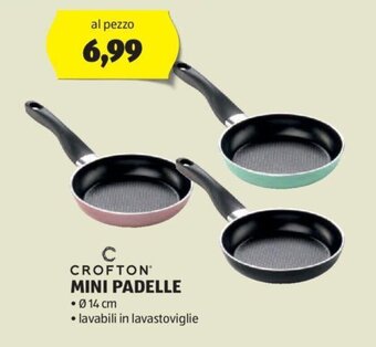 ALDI CROFTON MINI PADELLE offerta