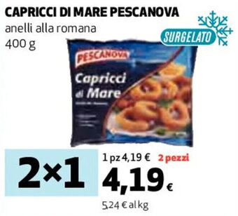 Coop CAPRICCI DI MARE PESCANOVA 400 g offerta