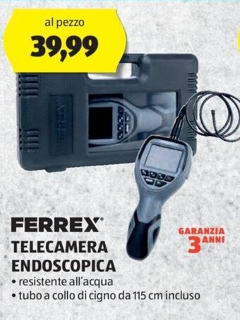 ALDI FERREX TELECAMERA ENDOSCOPICA offerta