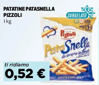 Coop PATATINE PATASNELLA PIZZOLI 1kg offerta