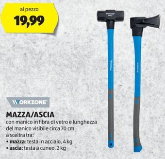 ALDI WORKZONE MAZZA/ASCIA offerta