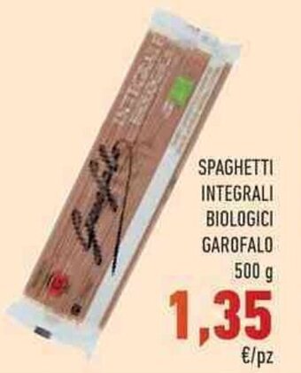 Conad SPAGHETTI INTEGRALI BIOLOGICI GAROFALO 500 g offerta