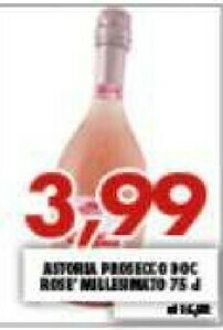 MA Supermercati Astoria Prosecco Doc Rose offerta