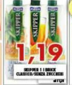 MA Supermercati Zuegg Skipper Pesca Senza Zuccheri Aggiunti 1000 G(ml) offerta
