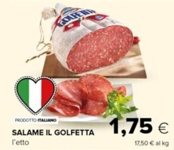 Tigre SALAME IL GOLFETTA offerta