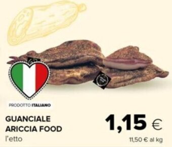 Tigre GUANCIALE ARICCIA FOOD offerta