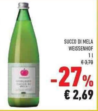 Conad SUCCO DI MELA WEISSENHOF 1 l offerta