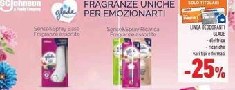 Conad LINEA DEODORANTI GLADE offerta