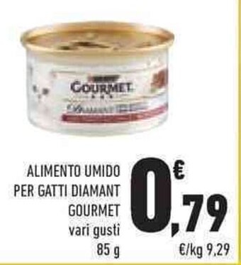 Conad ALIMENTO UMIDO PER GATTI DIAMANT GOURMET 85 g offerta
