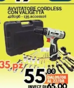 Avviatore Cordless Con Vaglietta