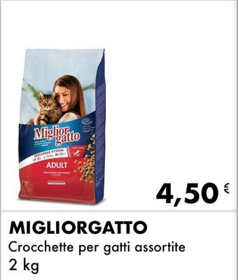 Iper Tosano MIGLIORGATTO Crocchette per gatti assortite 2 kg offerta