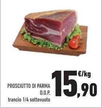 Conad PROSCIUTTO DI PARMA D.O.P. trancio 1/4 sottovuoto offerta