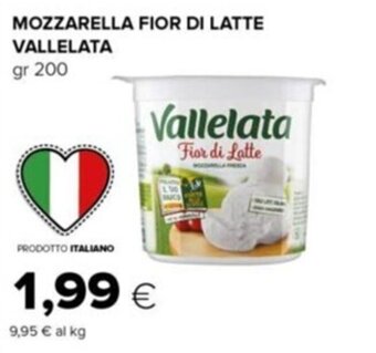 Tigre MOZZARELLA FIOR DI LATTE VALLELATA gr 200 offerta