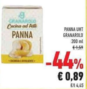 Conad PANNA UHT GRANAROLO 200 ml offerta