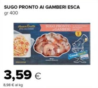 Tigre SUGO PRONTO AI GAMBERI ESCA gr 400 offerta