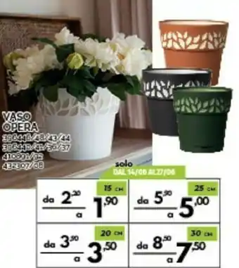 Orizzonte Vaso Opera offerta
