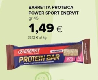 Tigre BARRETTA PROTEICA POWER SPORT ENERVIT gr 45 offerta
