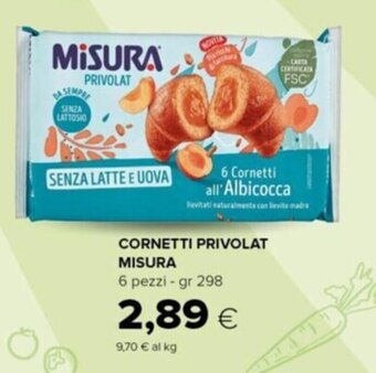 Tigre CORNETTI PRIVOLAT MISURA 6 pezzi - gr 298 offerta