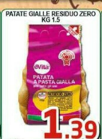 Sacoph Patate Gialle Residuo Zero offerta