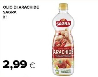 Tigre OLIO DI ARACHIDE SAGRA lt 1 offerta