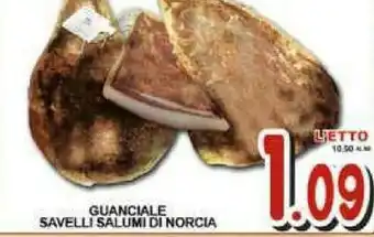 Sacoph Savelli Guanciale Salumi Di Norcia offerta